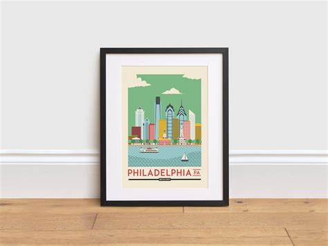 Philadelphia Print Philadelphia Poster Philadelphia Wall - Etsy