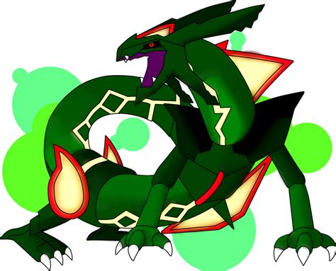 Rayquaza Mega Evolution by Perplex123 on DeviantArt