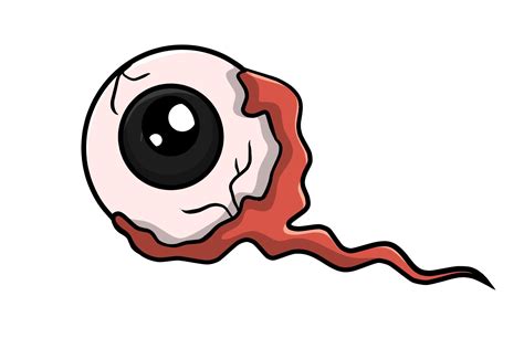 Halloween Eyeball Vector Illustration Graphic by dearlyartstudio ...