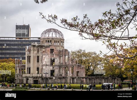 Hiroshima memorial dome hi-res stock photography and images - Alamy