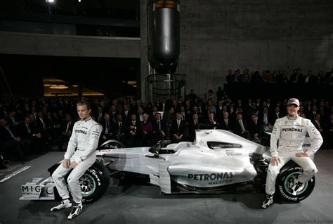 Mercedes-Benz presents Mercedes GP Petronas F1 team - photos | CarAdvice