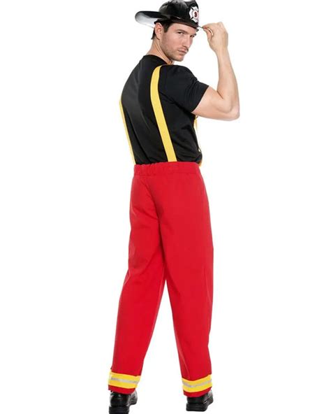 Firefighter Hero Mens Costume