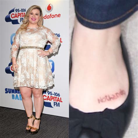 Kelly Clarkson's 14 Tattoos & Meanings | Steal Her Style