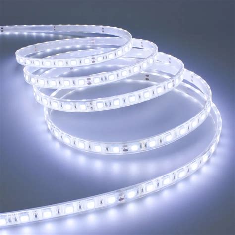 LED Strip Light 5M 2835 12V Flexible 600Leds Super Bright Ribbion White Waterproof Stripe ...