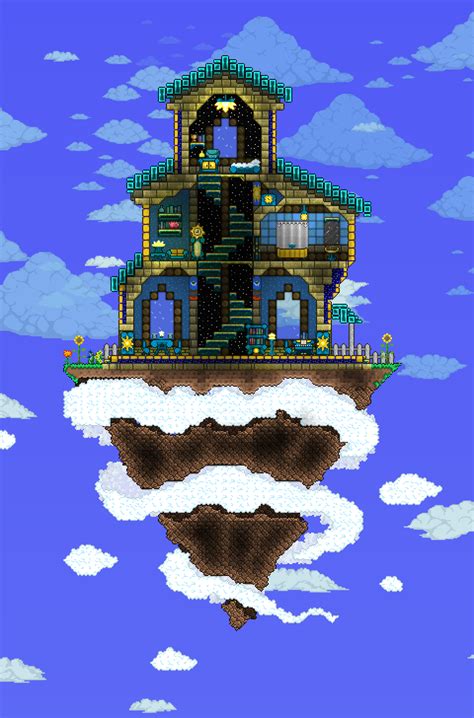 Skyware House : r/Terraria