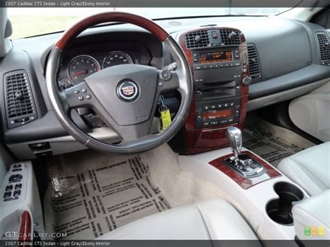 Light Gray/Ebony 2007 Cadillac CTS Interiors | GTCarLot.com