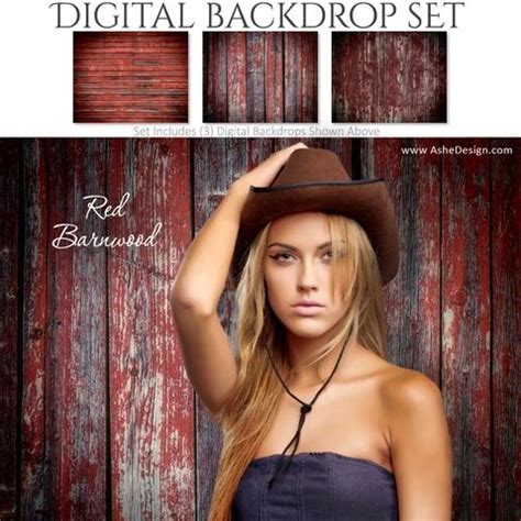 Digital Backdrops – Page 3 – AsheDesign Red Barnwood | Digital ...