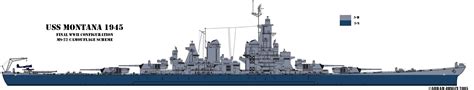 USS Montana Class, the last best battleship class. Military Weapons ...