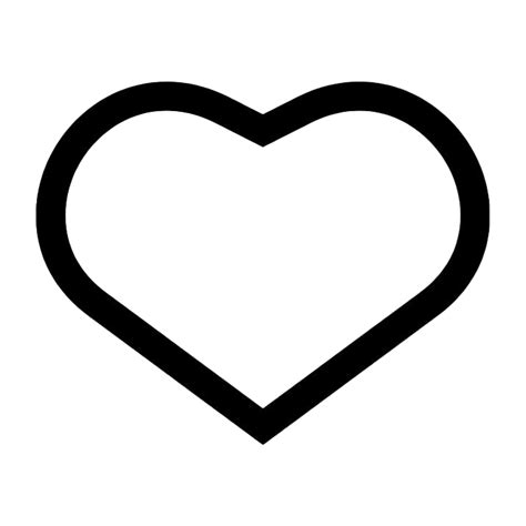 Black Heart Symbol Transparent | PNG All