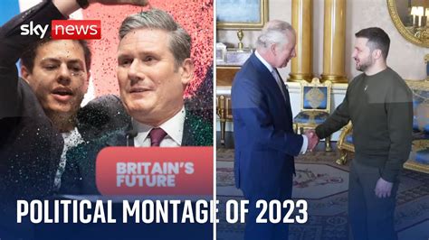 What were the biggest political stories to reach the UK in 2023? - YouTube