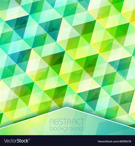 Abstract crystal grid background Royalty Free Vector Image