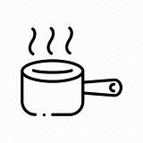 Pot Boiling Water Colouring Pages Sketch Coloring Page sketch template