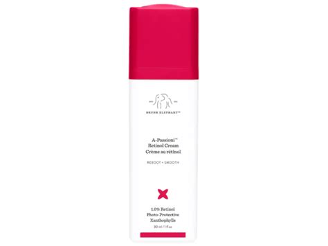 Drunk Elephant A Passionl Retinol Cream, Reboot + Smooth, 30 mL ...