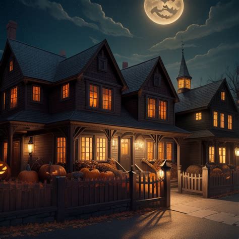 The Town is ready for Halloween by thecrow1299 on DeviantArt