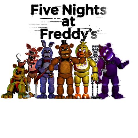 FNAF 1 characters by CJBJ25 on DeviantArt