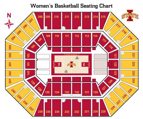 Hilton Coliseum Seating Chart Rows | Brokeasshome.com