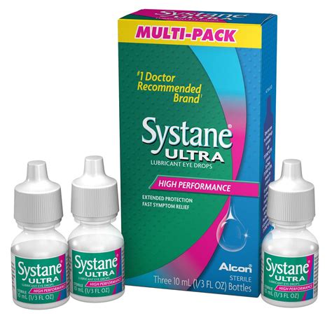 Systane Ultra Lubricant Eye Drops (1/3 fl. oz., 3 pk.) - Walmart.com