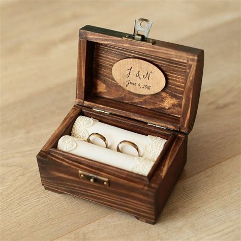 21 Unique Ring Bearer Boxes for 2024 – ChicWedd