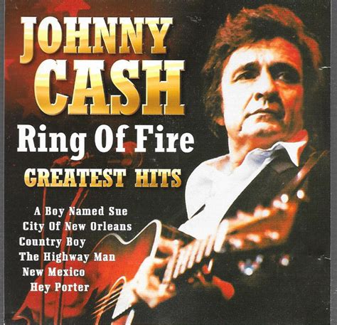 Johnny Cash – Ring Of Fire - Greatest Hits (CD) - Discogs