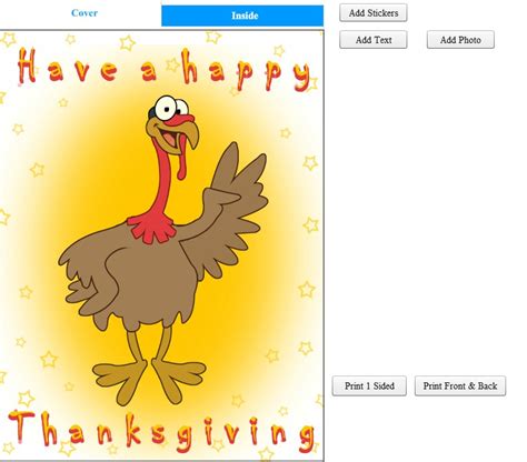 Free Printable Thanksgiving Cards