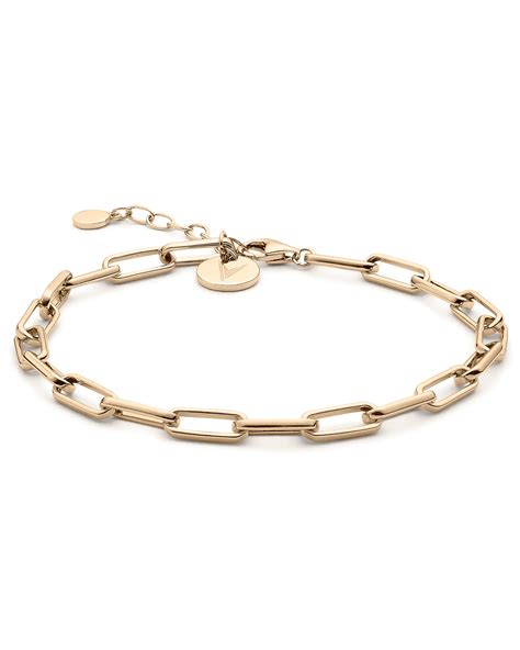 Womens Chain Link Bracelet - Gold | Vincero Collective