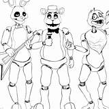 Fnaf 4 Coloring Pages At GetColoringscom  Free Printable Colorings sketch template