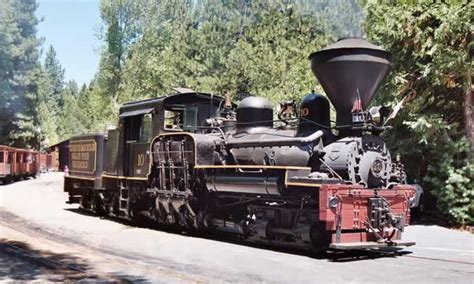 Yosemite Sugar Pine Railroad Day Trip Vintage Steam Engines