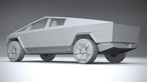 Tesla Cybertruck 2022 - 3D Model by SQUIR