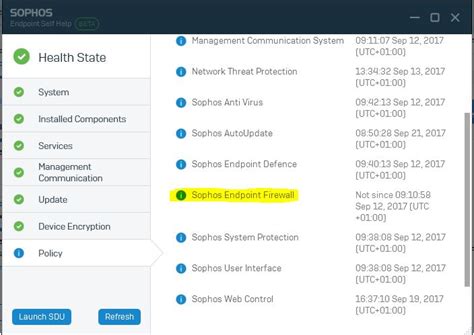 Sophos Endpoint protection no firewall service? - Sophos Endpoint Software - On-Premise Endpoint ...