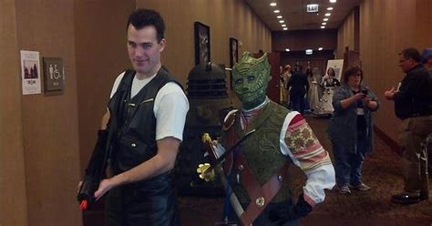 Great Cosplay Silurian & Jack : r/doctorwho