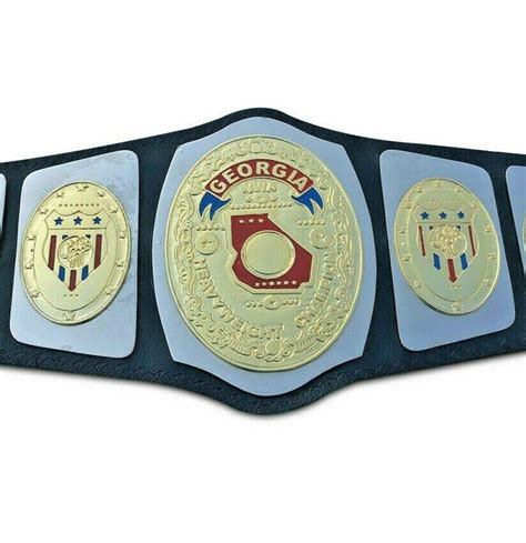 GEORGIA WORLD HEAVYWEIGHT Wrestling Championship Belt - Etsy