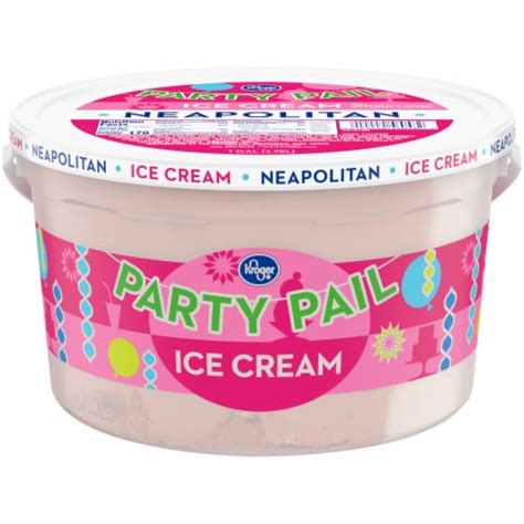 Kroger® Neapolitan Ice Cream Tub, 128 oz - Kroger