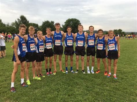 The Hillsboro Boys Cross Country team poses in their custom uniforms by Winning Streak and ...