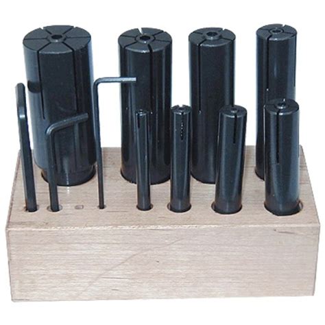 Precise 8 Piece 1/4 to 1-1/4" Expanding Arbor Set - 3902-4006 - Penn Tool Co., Inc