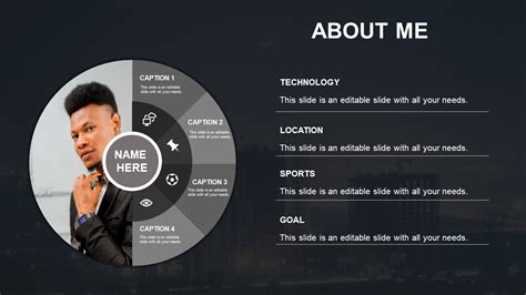 Free About Me Powerpoint Template