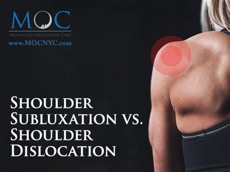 Shoulder Subluxation vs. Shoulder Dislocation