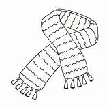 Scarves Printable Coloring Pages sketch template