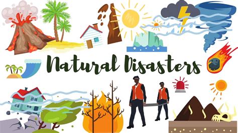 Natural Disasters || Types for Natural Disasters for Kids || Natural Disasters Vocabulary ...