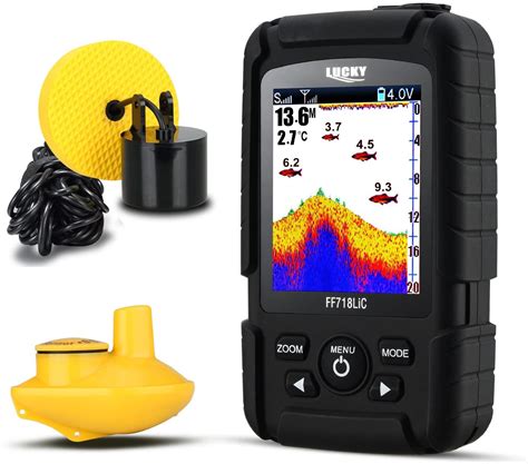 NEW LUCKY FISH FINDER WIRELESS PORTABLE FISHING SONAR FF718 – Uncle ...