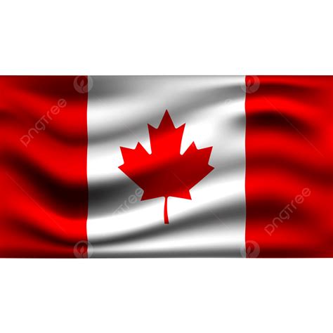 Waves 3d Vector, Canada Flag Waving 3d Illustration, Canada Flag, Canada Waving Flag, Canada ...