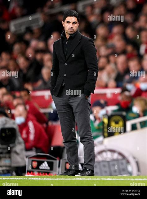 Arsenal manager Mikel Arteta during the Premier League match at the ...