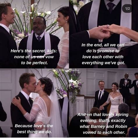 Barney and Robin’s wedding