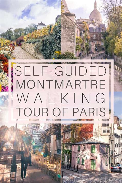 Montmartre Walking Tour: Self-Guided Walk of Paris By Foot | solosophie