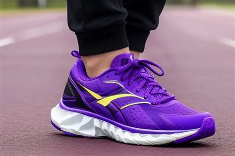 Purple Running Shoes For Men - Men's Venture