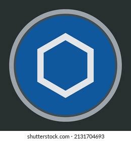 Chainlink Coin Cryptocurrency Logo Vector Illustration Stock Vector ...