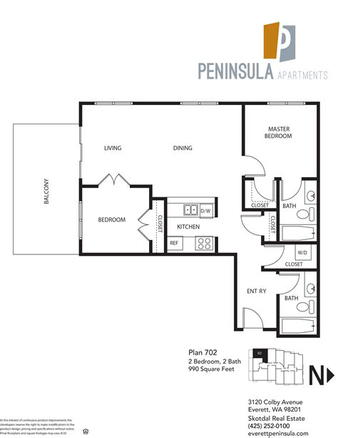 Floor Plans — Peninsula Apartments