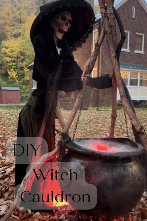 DIY Witch Cauldron - Build and Create Home