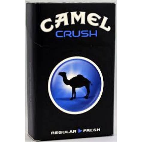 Camel King Cigarettes Camel Crush King Box-Blue