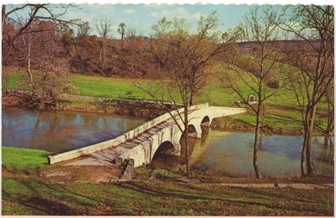 Postcards from My Attic: Burnside Bridge, Antietam National Battlefield