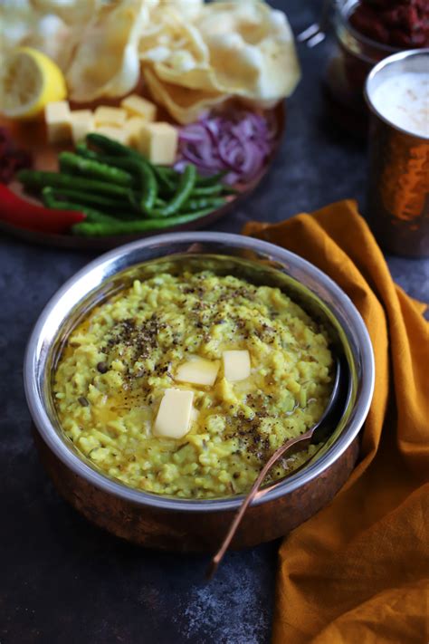 Village-Style Gujarati Khichdi (Buttery Rice & Lentils) - Sanjana ...